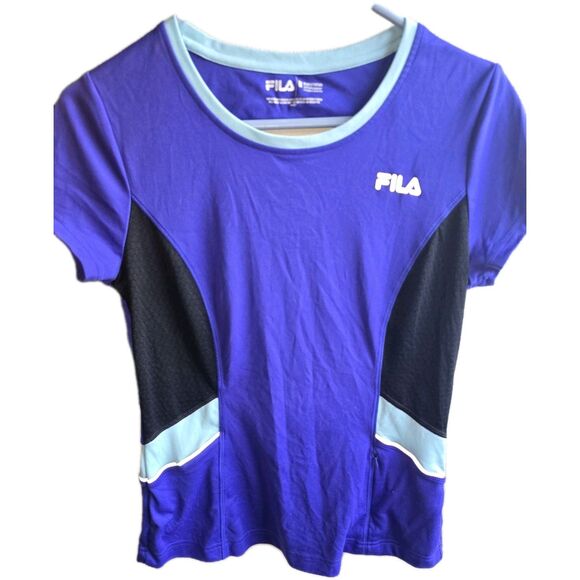 Fila Sport Shirt Womens M Live In Motion Golf Gym Hiking Athletic Workout - Picture 2 of 7